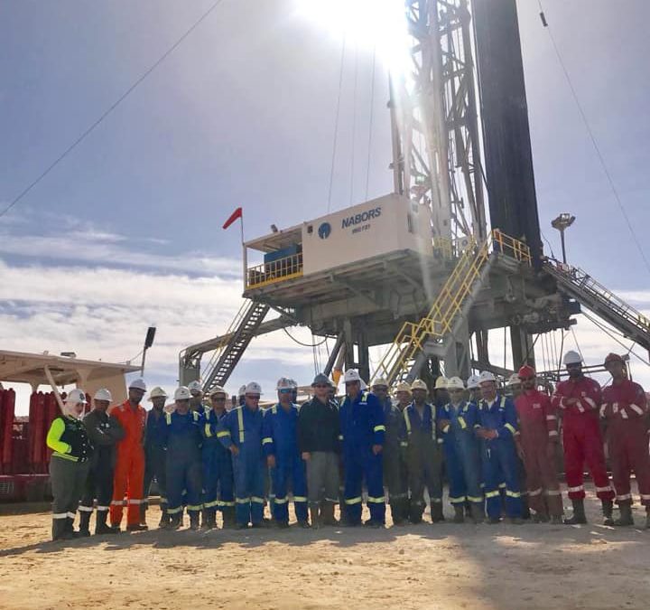 Congratulations to the crew of Nabors Rig F21 in