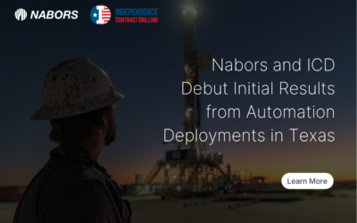 Independence Contract Drilling Deploys Nabors Rig Automation Technology to Drive Efficiency